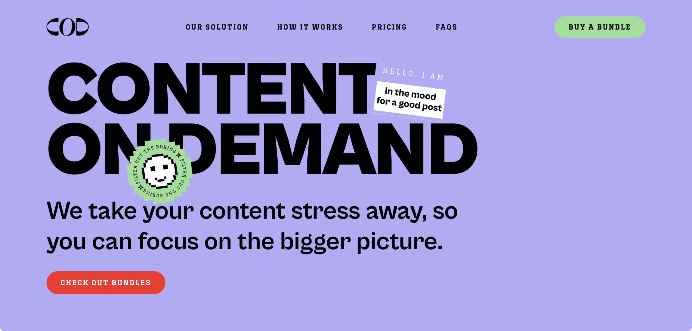Content on Demand productized services case study