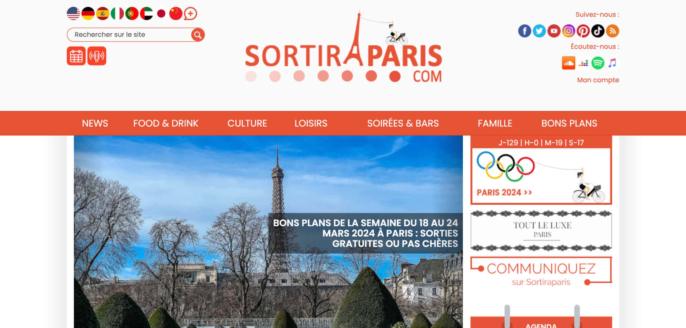 Sortir à Paris subscriptions and digital products case study