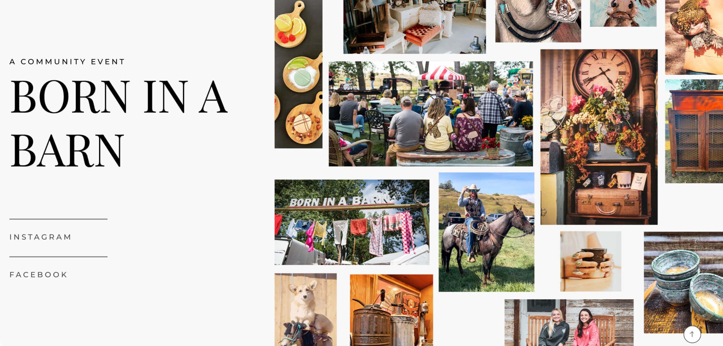 Born in a Barn event ticketing case study