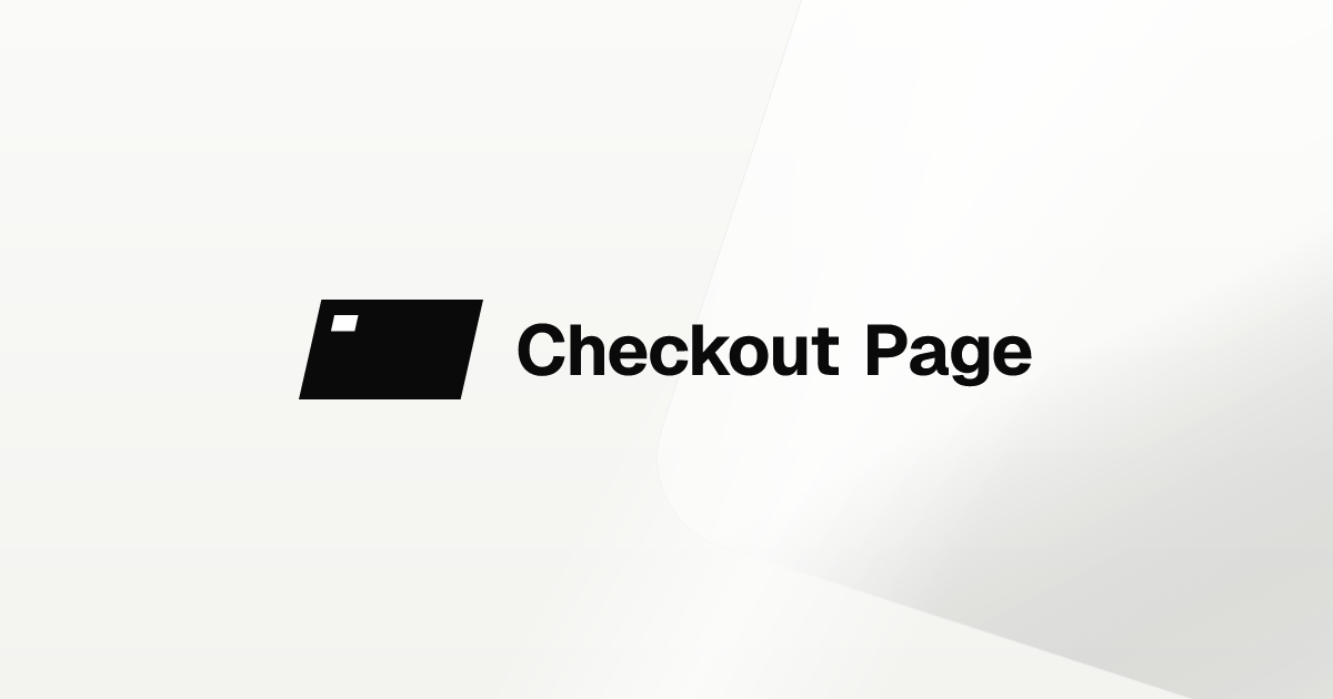 CheckoutPage screenshot